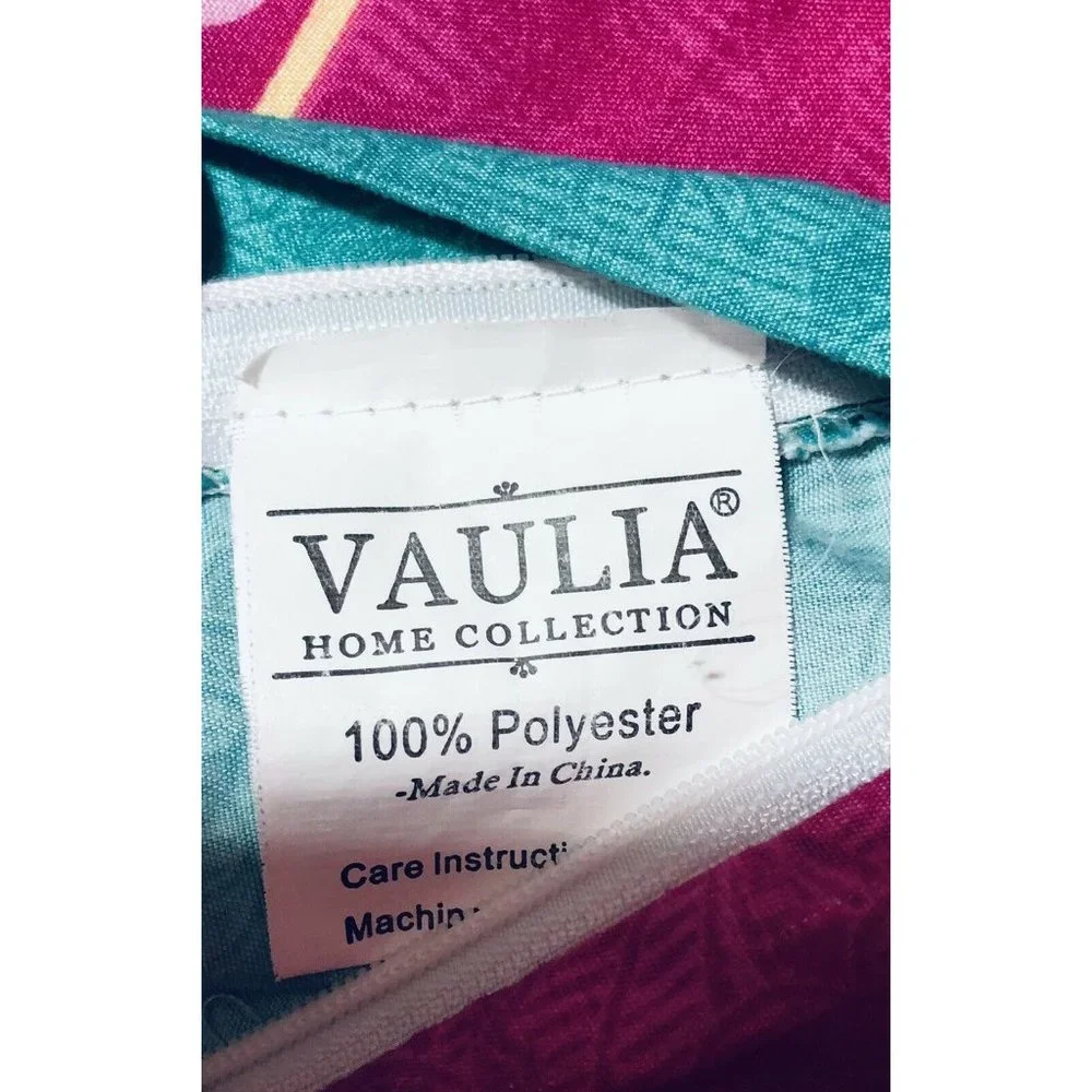 VAULIA Home Collection Duvet‎ Cover w/2 Pillow Sham
